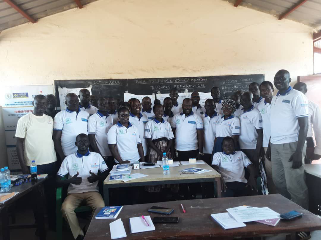 Teachers training on Pedagogy skills - South Sudan
